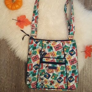 New Vera Bradley Cuban Stamp Hipster Crossbody NWT